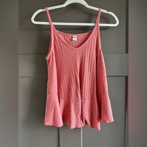 Coral Summer Tank Top